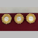 Jcm Borivali Gold Plated Austrian Stone Watch Ring