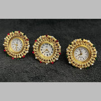 Jcm Borivali Gold Plated Austrian Stone Watch Ring