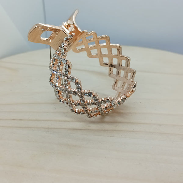 Savvy Jewellery Rose Gold Plated Hair Clip