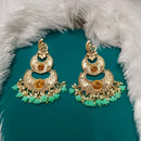 Darshana Jewels Crystal Stone Gold Plated Dangler Earrings