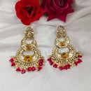 Darshana Jewels Crystal Stone Gold Plated Dangler Earrings