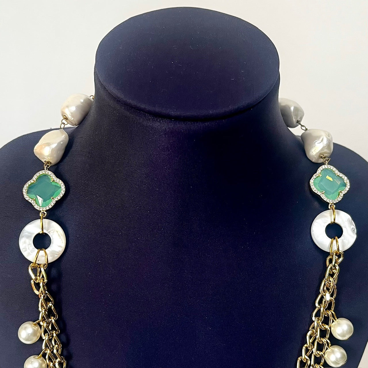 Jewel Treatzz Party Wear Chain Layered Elegant Necklace