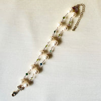Jewel Treatzz Shell Pearls 2 Line Fashion Bracelet