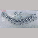 Khushboo Jewellers Oxidised Plated Kundan Stone And Ghungroo Necklace Set