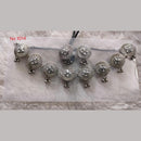 Khushboo Jewellers Oxidised Plated Kundan Stone And Ghungroo Necklace Set