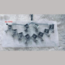 Khushboo Jewellers Oxidised Plated Kundan Stone And Ghungroo Necklace Set