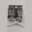 Khushboo Jewellers Oxidised Plated Jhumki Earrings