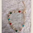 Khushboo Jewellers Luxury Style Crystal Stone Adjustable Bracelet
