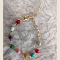 Khushboo Jewellers Luxury Style Crystal Stone Adjustable Bracelet