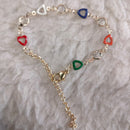 Khushboo Jewellers Luxury Style Crystal Stone Adjustable Bracelet