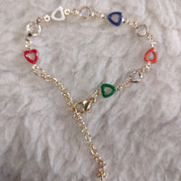 Khushboo Jewellers Luxury Style Crystal Stone Adjustable Bracelet