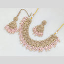 Rani Sati Jewels Heritage Crystal Stone Beads And Pearl Necklace Set