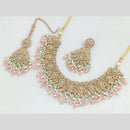 Rani Sati Jewels Heritage Crystal Stone Beads And Pearl Necklace Set