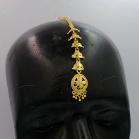 Mahavir Dye Gold Plated Maangtikka