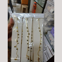 Tarohi Jewels Gold Plated Austrian Stone Adjustable Bracelet