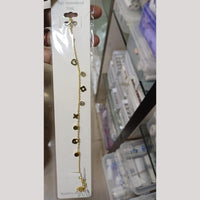 Tarohi Jewels Gold Plated Austrian Stone Adjustable Bracelet