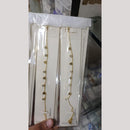 Tarohi Jewels Gold Plated Austrian Stone Adjustable Bracelet