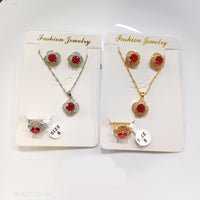 Tarohi Jewels Crystal Stone Combo Set