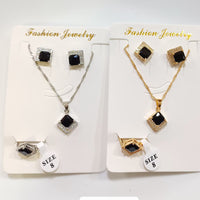 Tarohi Jewels Crystal Stone Combo Set
