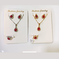 Tarohi Jewels Crystal Stone Combo Set