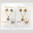 Tarohi Jewels Crystal Stone Combo Set