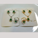 Tarohi Jewels Crystal Stone Combo Set