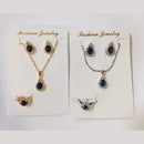 Tarohi Jewels Crystal Stone Combo Set