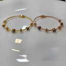 Tarohi Jewels Evil Eye Fancy Openable Bracelet