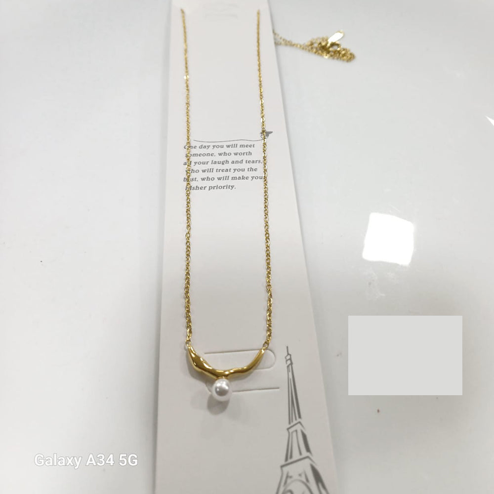 Tarohi Jewels Designer Pearl Chain Pendant