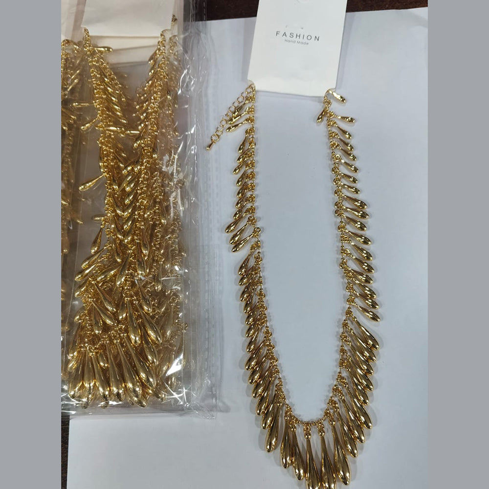 Tarohi Jewels Beads Statement Anti Tarnish Designer Necklace