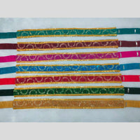 Shivam Fashion Traditional Embroidery Cloth Saree Waist Stretchable Belt
