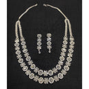 Aamrapali Glamorous American Diamond Delicate Necklace Set
