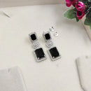 Aamrapli Sparkling American Diamond Dangler Earrings
