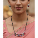 Aamrapali Elegant Crystal Stone Traditional Mangalsutra for Women