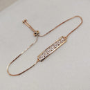 Aamrapali Glam Austrian Stone Adjustable Wristband
