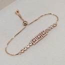 Aamrapali Glam Austrian Stone Adjustable Wristband