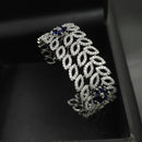 Aamrapali Trendy Leaf Shape Austrian Stone Bracelet