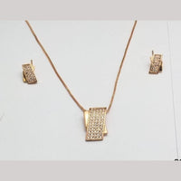 Aamrapali Classic Austrian Stone Chain Pendant Set