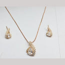 Aamrapali Classic Austrian Stone Chain Pendant Set