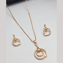 Aamrapali Classic Austrian Stone Chain Pendant Set