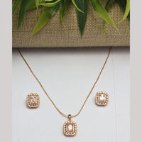 Aamrapali Classic Austrian Stone Chain Pendant Set