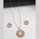 Aamrapali Classic Austrian Stone Chain Pendant Set