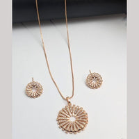Aamrapali Classic Austrian Stone Chain Pendant Set