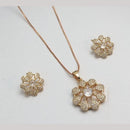 Aamrapali Classic Austrian Stone Chain Pendant Set