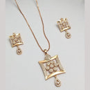 Aamrapali Classic Austrian Stone Chain Pendant Set