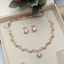 Aamrapali Shimmer Austrian Stone Necklace Set