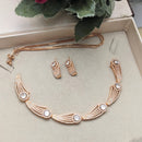 Aamrapali Shimmer Austrian Stone Necklace Set