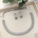 Aamrapali Shimmer Austrian Stone Necklace Set