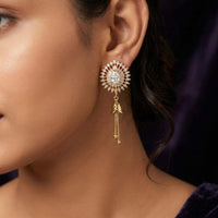 Aamrapali Fancy Crystal Stone Studs Earrings