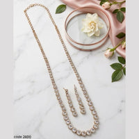 Aamrapali Luxe Austrian Stone Long Necklace Set